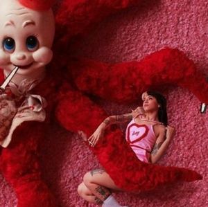 Lazy Oaf Pink Heart Romper